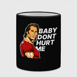 Кружка 3D Baby dont hurt me - Mike OHearn, цвет: 3D-черный кант — фото 2