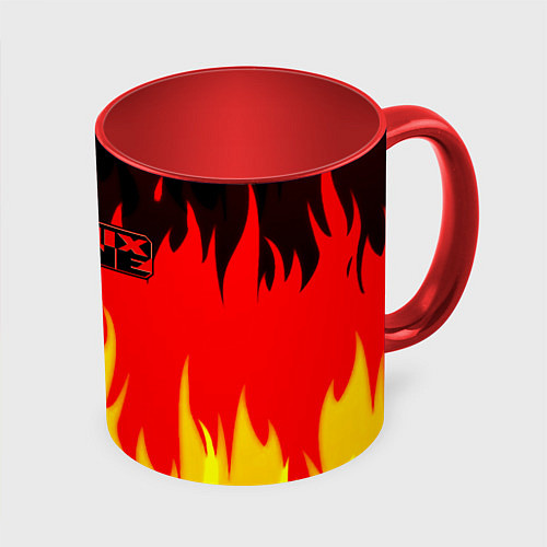 Кружка цветная Comixzone sega / 3D-Белый + красный – фото 1