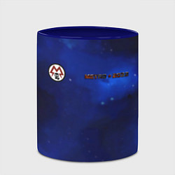 Кружка 3D Metro 2033 космос, цвет: 3D-белый + синий — фото 2