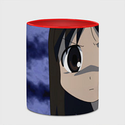 Кружка 3D Azumanga Daioh Аюму Касуга, цвет: 3D-белый + красный — фото 2