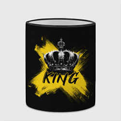Кружка 3D Корона Кинга, цвет: 3D-черный кант — фото 2