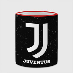Кружка 3D Juventus sport на темном фоне, цвет: 3D-красный кант — фото 2