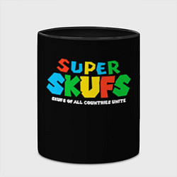 Кружка 3D Super skufs, цвет: 3D-белый + черный — фото 2