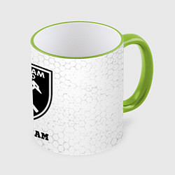 Кружка цветная West Ham sport на светлом фоне