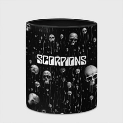 Кружка 3D Scorpions rock group, цвет: 3D-белый + черный — фото 2