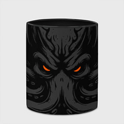 Кружка 3D Иллитид иллюстрация, цвет: 3D-белый + черный — фото 2