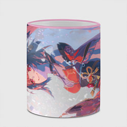 Кружка 3D Honkai Star Rail Sparkle smile, цвет: 3D-розовый кант — фото 2