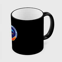 Кружка 3D NASA space trend, цвет: 3D-черный кант