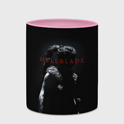 Кружка 3D Hellblade, цвет: 3D-белый + розовый — фото 2