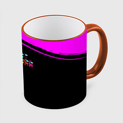 Кружка 3D Among us neon colors, цвет: 3D-оранжевый кант