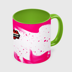 Кружка цветная Tekken neon flame