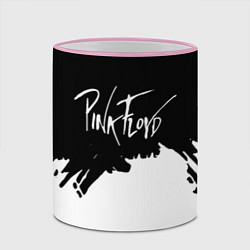 Кружка 3D Pink Floyd белые краски, цвет: 3D-розовый кант — фото 2