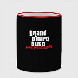 Кружка 3D Либерти сити гта, цвет: 3D-красный кант — фото 2