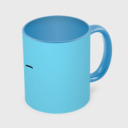 Кружка 3D BT21-Koya, цвет: 3D-белый + небесно-голубой