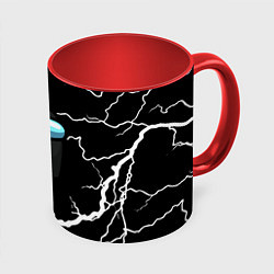 Кружка цветная Among us storm black