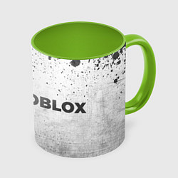 Кружка цветная Roblox - white gradient по-горизонтали