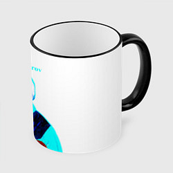 Кружка 3D FreeDurov, цвет: 3D-черный кант