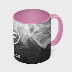 Кружка 3D Sally Face - grey gradient, цвет: 3D-белый + розовый