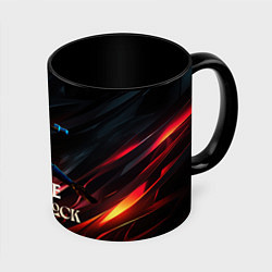 Кружка 3D Deadlock Haze dark, цвет: 3D-белый + черный