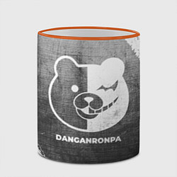 Кружка 3D Danganronpa - grey gradient, цвет: 3D-оранжевый кант — фото 2