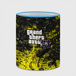 Кружка 3D GTA6 maps, цвет: 3D-небесно-голубой кант — фото 2