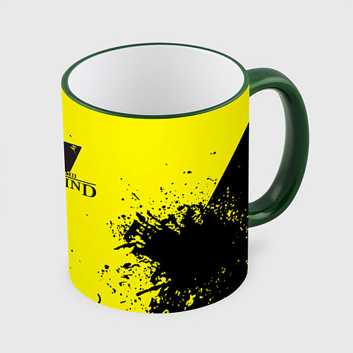 Кружка цветная The Elder Scrolls 3 / 3D-Зеленый кант – фото 1