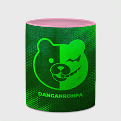 Кружка 3D Danganronpa - green gradient, цвет: 3D-белый + розовый — фото 2