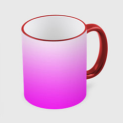 Кружка цветная Gradient color pink