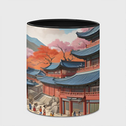 Кружка 3D Чосон иллюстрация, цвет: 3D-белый + черный — фото 2