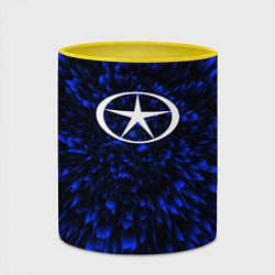 Кружка 3D JAC blue energy, цвет: 3D-белый + желтый — фото 2