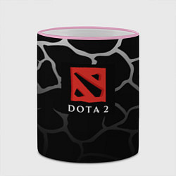Кружка 3D DOTA2 земля, цвет: 3D-розовый кант — фото 2