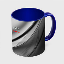 Кружка цветная Toyota texrure grey