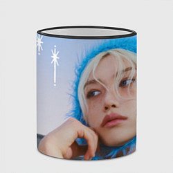 Кружка 3D Stray Kids Lixx Ate era, цвет: 3D-черный кант — фото 2