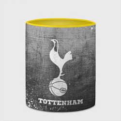 Кружка 3D Tottenham - grey gradient, цвет: 3D-белый + желтый — фото 2