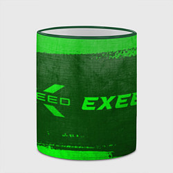 Кружка 3D Exeed - green gradient по-горизонтали, цвет: 3D-зеленый кант — фото 2