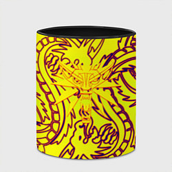 Кружка 3D Ведьмак школа дракона, цвет: 3D-белый + черный — фото 2