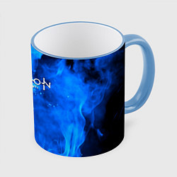 Кружка цветная Horizon zero dawn flower