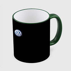 Кружка цветная Volkswagen logo auto