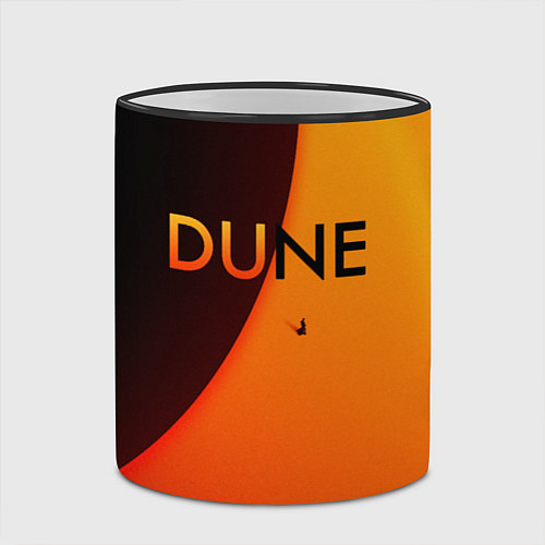 Кружка цветная Dune Arrakis / 3D-Черный кант – фото 2