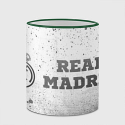 Кружка 3D Real Madrid - white gradient по-горизонтали, цвет: 3D-зеленый кант — фото 2