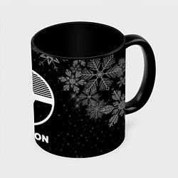 Кружка 3D Снежный Pokemon, цвет: 3D-белый + черный