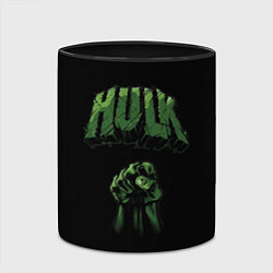 Кружка 3D Hulk punch, цвет: 3D-белый + черный — фото 2