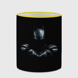 Кружка 3D Batman in the dark, цвет: 3D-желтый кант — фото 2