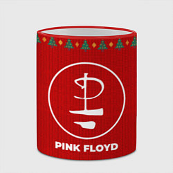 Кружка 3D Pink Floyd new year, цвет: 3D-красный кант — фото 2