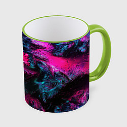 Кружка цветная Tekken neon colors