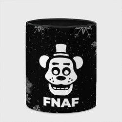 Кружка 3D Снежный FNAF, цвет: 3D-белый + черный — фото 2
