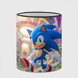 Кружка 3D Sonic фантастический мир, цвет: 3D-черный кант — фото 2