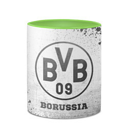 Кружка 3D Borussia - white gradient, цвет: 3D-белый + светло-зеленый — фото 2