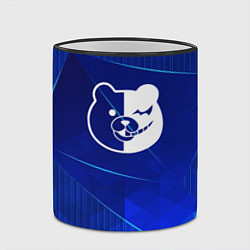 Кружка 3D Danganronpa blue poly, цвет: 3D-черный кант — фото 2