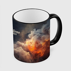 Кружка 3D Kingdom Come Deliverance 2 лого, цвет: 3D-черный кант